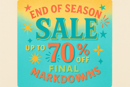 End of Season Sale