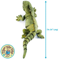 Igor The Iguana - Stuffed Animal Plush Toy -  27 inch