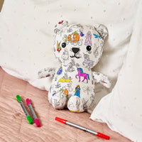 Color in Teddy Bear - Fairytale Artie Bear & Pen Set