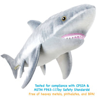 Sammy The Shark | 36 Inch Stuffed Animal Plush Shark Toy