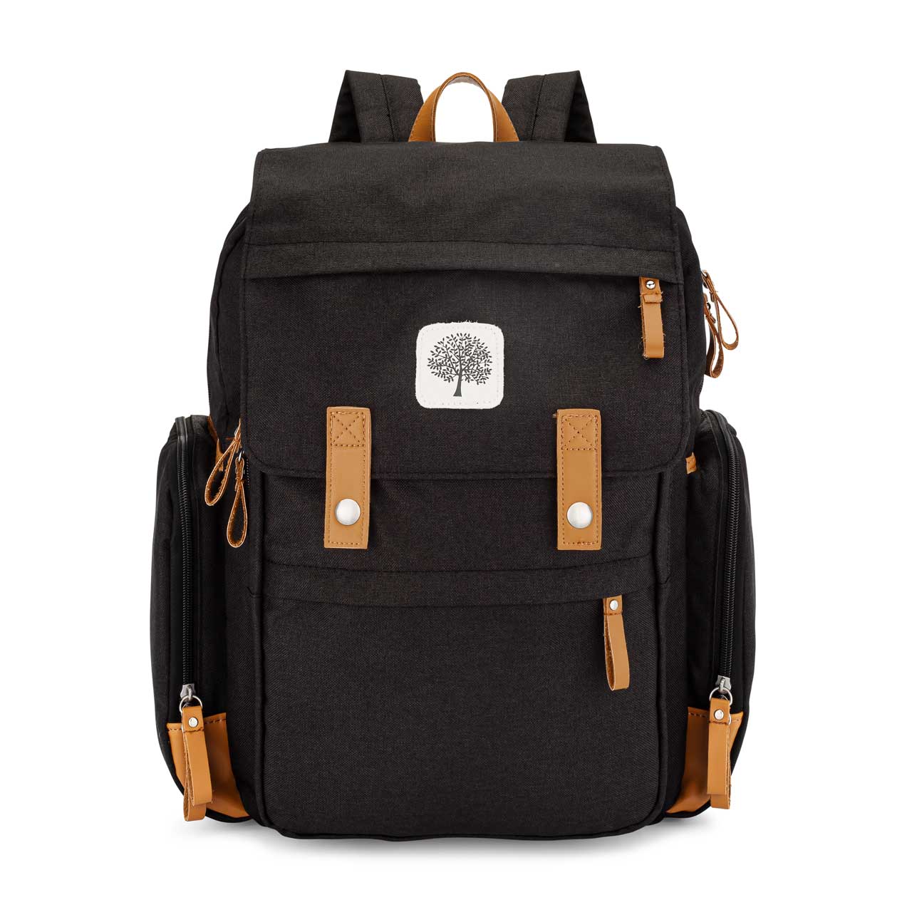 BBPARK Black diaper backpack BB Gear Grand Tour Backpack Unisex Diaper Bag Black  main image 3