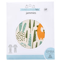 Dinosaur Print Jammies Baby / Kids Pjs- 2 Pc Set