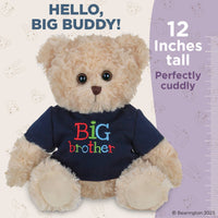 Big Buddy Teddy Bear Plush - Big Brother Gift