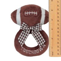 Baby Football Rattle - Touchdown Football Ring Rattle