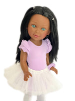 Ann Lauren Doll- Aaliyah Fashion Girl Doll + Case & Outfit - Set