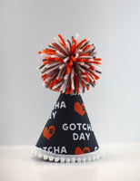 Gotcha Day Pet Party Hat - Fun Photo Prop / Handcrafted