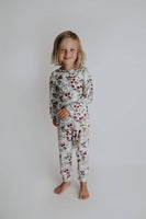 Floral Jammies Kids Pjs - 2 Pc Pajama Set