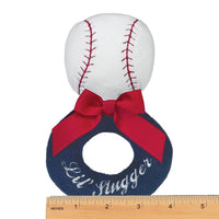 Lil' Slugger Baseball Baby Ring Rattle