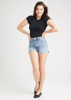 Short Sleeve Shaping Thong Bodysuit - Outlast® Seamless- Yummie