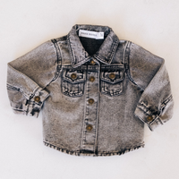 Silver Gray Denim Jacket - Infant - Last One!