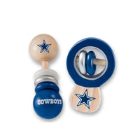 Dallas Cowboys - Wooden Baby Rattles - 2-Pack