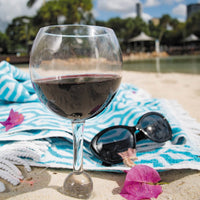 Original Floating Beach Wine Glass - Mellow Yellow