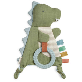 Baby Teether Toy - Bitzy Crinkle™ Sensory Toy - Dino