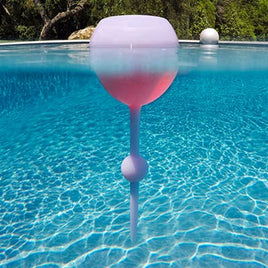 Original Floating Beach Wine Glass - Purple Haze