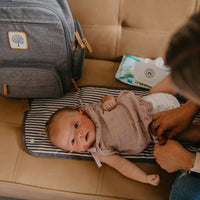 Portable Baby Changing Mat - Striped - by Parker Baby Co.