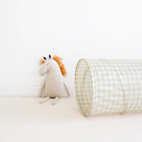 Kids Play Tunnel with Recycled Fabric- 2 Colors