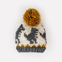 T-Rex Dinosaur Hand Knit Beanie Hat - Baby & Kids