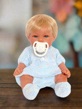 Baby Doll Jack 12" - With Outfit & Pacifier - Ann Lauren Dolls