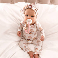 Sweetie Strap™ - Silicone One-Piece Pacifier Clips - Beaded / Pink or Neutral Toast