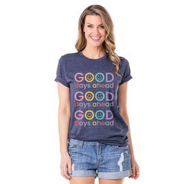 Women's Graphic Print T-Shirt - Good Days Ahead
