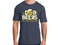 Funny Dad Gift In Dog Beers - Heathered Navy Tshirt