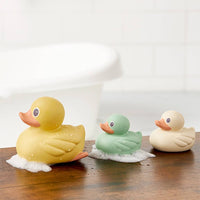 Itzy Ducky Family™ - Rubber Duck Bath Toys - 3 Pc Set