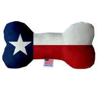 Squeaky Dog Toy / Plush - Texas Flag