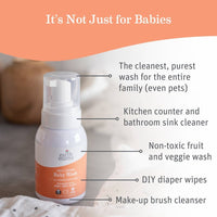 Sweet Orange Baby Wash - Earth Mama