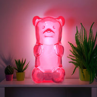 Gummybear Style Nightlights – Squishy & Portable | Strawberry Pink
