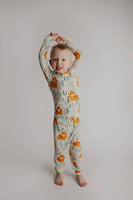 Dinosaur Print Jammies Baby / Kids Pjs- 2 Pc Set