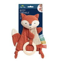 Fox Bitzy Crinkle™ Sensory Toy with Teether *NEW*
