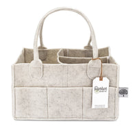 Parker Baby Co. Diaper Caddy in White