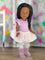 Ann Lauren Doll- Aaliyah Fashion Girl Doll + Case & Outfit - Set