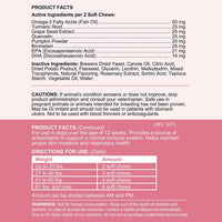 Allergy Chews with Antioxidants With Turmeric