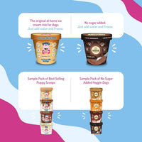 Puppy Scoops Ice Cream Mix for Dogs - Various Flavors