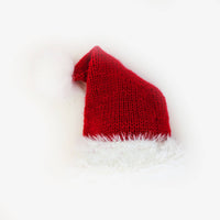 Baby Santa Hat with Furry Trim & Pom Pom - Baby & Toddler