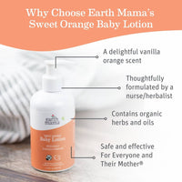Sweet Orange Baby Lotion - Earth Mama