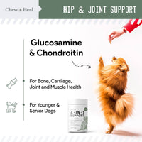 4-IN-1 Support Dog Vitamins - 120 Ct