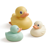 Itzy Ducky Family™ - Rubber Duck Bath Toys - 3 Pc Set
