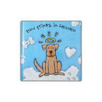 Paw Prints In Heaven Sympathy - Childrens Book
