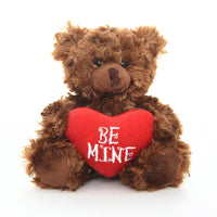 Jewelry Box Holder Bear with 'Be Mine' Heart - Teddy Bear for Valentine's Day