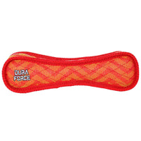 DuraForce Bone Dog Toy – Durable Red Squeaky Toy