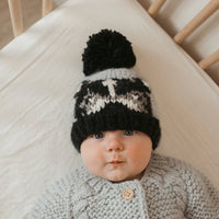 Hand Knit Frenchie Puppy Dog Beanie Hat Baby & Kids- LAST ONE