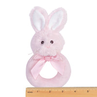 Lil' Bunny Ring Rattle - Baby Rattle / Pink