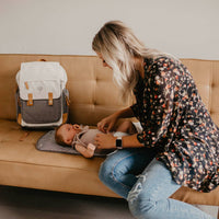 Portable Baby Changing Mat - Striped - by Parker Baby Co.