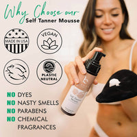 Self Tanner Body Tanning Mousse / Sunless Tanner