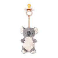 grey and white koala and baby pcifier combo bitzy pal