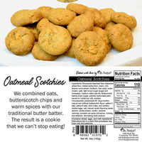 Personalized Christmas / Holiday Cookies  - Quart - 1 Dozen - Custom