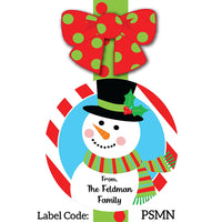 Personalized Christmas / Holiday Cookies  - Quart - 1 Dozen - Custom