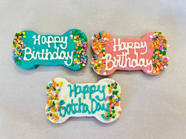 Happy Birthday Dog Cookies! Small Batch